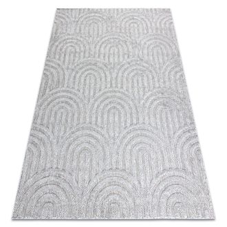 RugsX RugsX Santo Rug in Grey | Size: 160 cm x 220 cm
