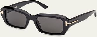 Tom Ford 53MM Rectangular Sunglasses