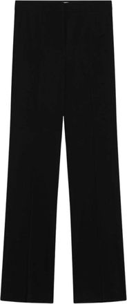 Max Mara Pantalone Lungo - Dames - Broeken - Zwart - Maat: XS