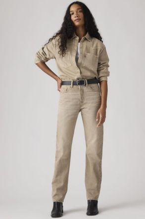 Levi's 501 Original Vaqueros - Mujer - 24X32 - Marr&oacute;n / Chipped Winter Twig
