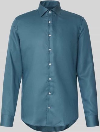 Seidensticker Slim Fit Business-Hemd mit Kentkragen in Gruen, Größe 38