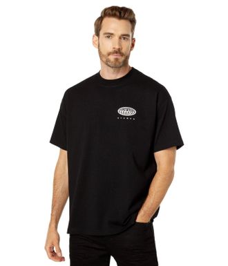 Stampd Somewhere In Paradise T-Shirt Mens Black Relaxed Crew Neck FROG603