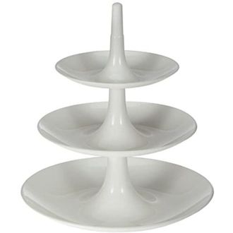 Koziol Supporto per dessert Koziol Patera Babell L bianco 31,4 cm