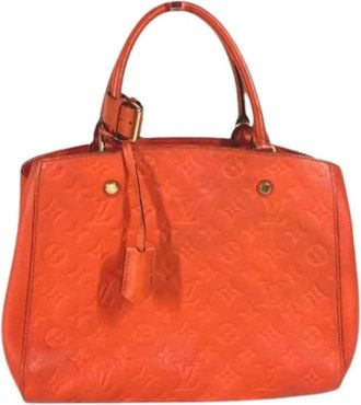 Louis Vuitton Pre-owned Tote Bags, female, Orange, Size: ONE SIZE Pre-owned Vintage Tote Bag