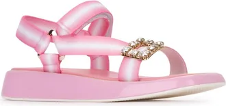 Roger Vivier Womens Sandal Pink Leather