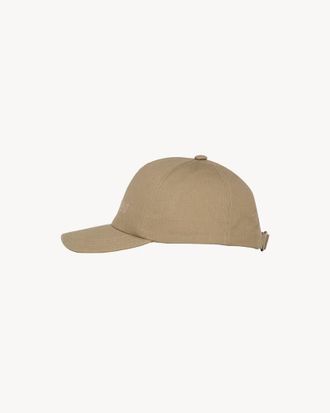Saint Laurent 7780633YP19 Baseball Cap - Beige