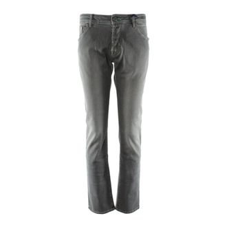 Jacob Cohen Slim-fit Jeans, male, Gray, Size: W36 Nick Slim-fit Jeans