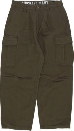 Alpha Industries Heren, Broeken, Groen, Maat: W36 Katoen