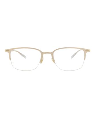 Montblanc Square-Frame Alluminium Optical Frames