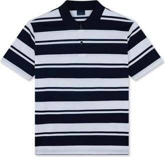 Paul & Shark Piqu&eacute; katoenen Polo Shirt - Heren - Polos - Blauw - XL - Katoen - Tops