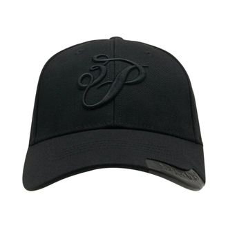 3.Paradis Cursive Logo Cap - female - 3.Paradis - Hats & Caps - Black - ONE SIZE - Accessories