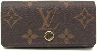 Louis Vuitton Pre-owned Canvas Sleutelhouder - unisex - Vintage Accessoires - Bruin - ONE Size - Vintage