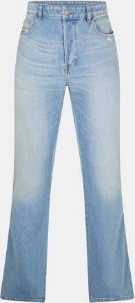 Diesel Mens 1998 Back Straight Leg Jeans in Blue Denim - Size 27W/32L