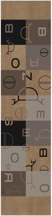 Borbonese Sciarpa Color Block - Dames - Wintersjaals - Grijs - ONE Size - Wol - Accessoires