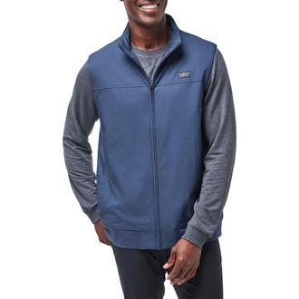 Travis Mathew Wanderlust Vest in Mood Indigo at Nordstrom Rack, Size X-Large