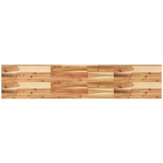 vidaXL Estante Flotante Madera Acacia Maciza Acabado Aceite 140x30x4cm Vidaxl
