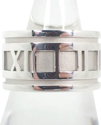 Tiffany & Co. Sterling Silver 925 Band Ring (Pre-Owned)