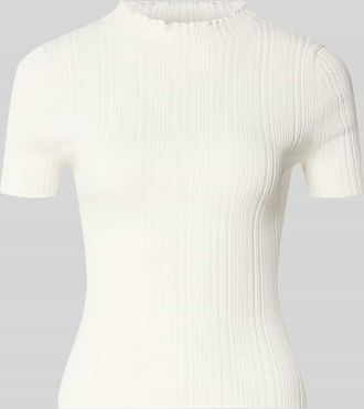 HUGO BOSS Slim Fit T-Shirt aus Viskose-Mix Modell SARPHAPILK in Offwhite, Gr&ouml;&szlig;e XXL