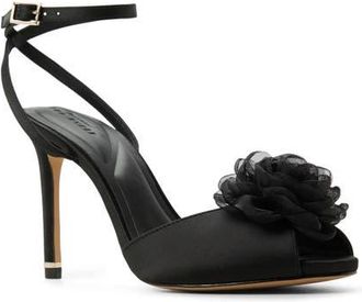 Ted Baker Liv Ankle Strap Sandal in Black at Nordstrom, Size 7