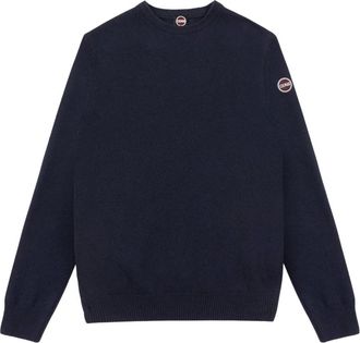 Colmar Finezza 7 Crewneck - Heren - Sport - Blauw - Maat: S Wol