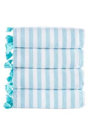 Brooks Brothers Pesthemal 4-Pack Turkish Cotton Hand Towels in Pink at Nordstrom Rack