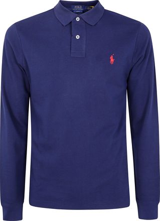 Ralph Lauren Long Sleeve Knit Polo Shirt