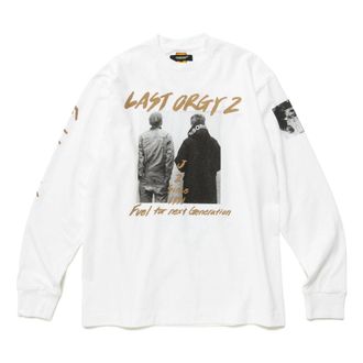 Human Made x Undercover Last Orgy 2 1991 Long Sleeve T-shirt White XX24CS002