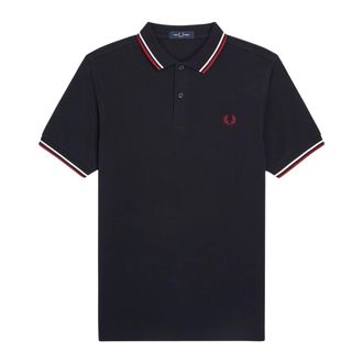Fred Perry M3600 Poloshirt - Heren - Tops - Blauw - Maat: XL Katoen