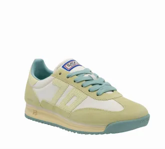 Back70 Womens Jogger N26 Sneakers In Light Yellow