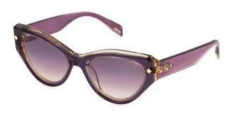 Police SPLP47 NEW DAWN 1 0VBC Womens Sunglasses Purple Size 54