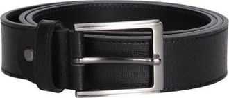 John Richmond Klassieke Leren Riem - Heren - Riemen - Zwart - 100 CM - Leer - Accessoires