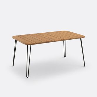 La Redoute Interieurs Plooibare tafel Spritz acacia 6 personen