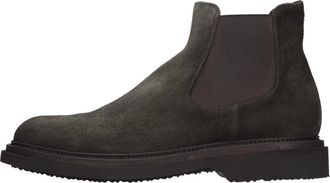 Pantanetti Beatles Elite Enkellaarsjes - Heren - Chelseaboots - Zwart - 43 EU - Leer - Schoenen