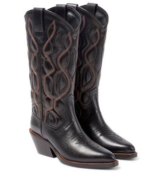 Dorothee Schumacher Quilted leather cowboy boots