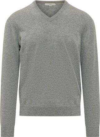 Malo V-neck Truien - Heren - V-hals truien - Grijs - M - Truien & Vesten