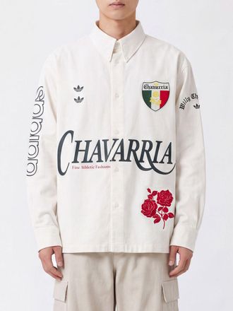 adidas Camicia x Willy Chavarria in popeline di cotone relaxed fit