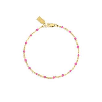 Set & Stones Kaz Bracelet in Gold /Pink at Nordstrom, Size 7