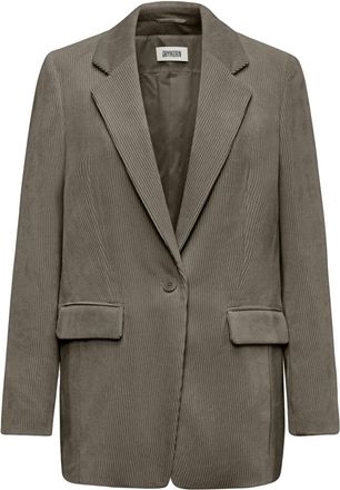 Drykorn Glendale 10 Cord Blazer - Dames - Blazers - Grijs - L - Polyester - Jassen
