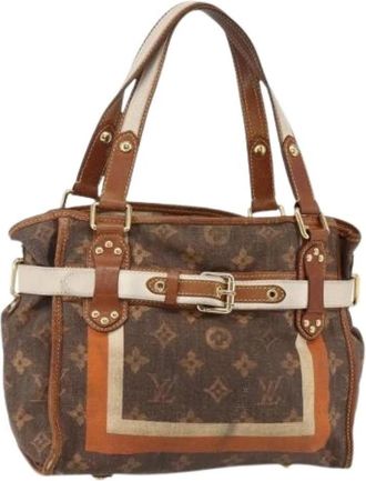Louis Vuitton Pre-owned Vintage Canvas Handtas - Dames - Vintage Handtas - Veelkleurig - ONE Size - Vintage