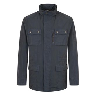 Moorer Light Jackets, male, Blue, Size: M Millard Jacket