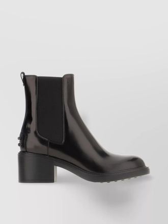 Tod's leather chelsea ankle boots