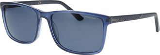 Jaguar 37126 4722 Mens Sunglasses Blue Size 58