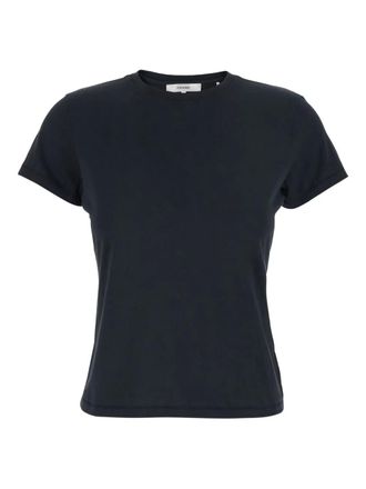 Frame Denim The Baby Tee crew-neck T-shirt - Black