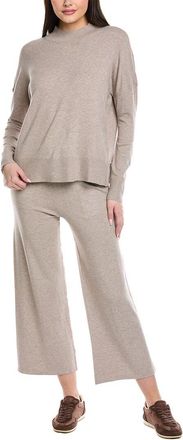 Splendid 2pc Mock Neck Sweater & Pant Set
