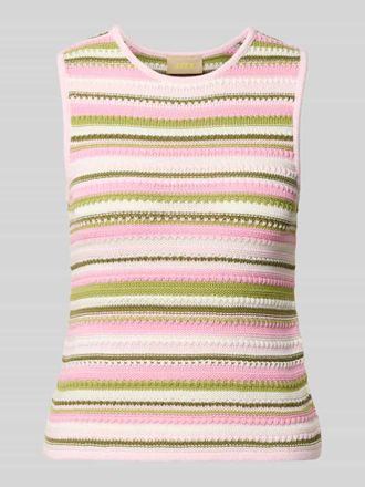 Jack & Jones Stricktop mit Rundhalsausschnitt Modell RORY in Rosa, Gr&ouml;&szlig;e XL