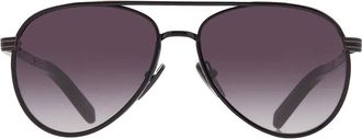 Prada Grey Gradient Pilot Ladies Sunglasses PR B57S AAV90A 56