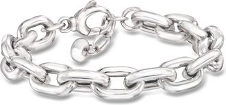 Ross-Simons Italian Sterling Silver Chunky Cable-Link Bracelet