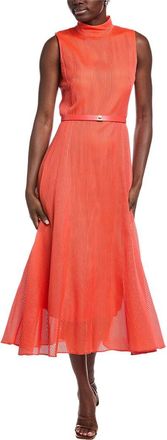 Akris Silk-Blend Midi Dress