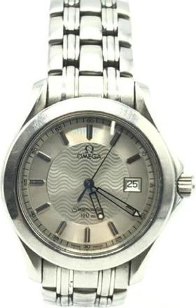 Omega Pre-owned Watches, male, Gray, Size: ONE SIZE Pre-owned Seamaster Wristwatch