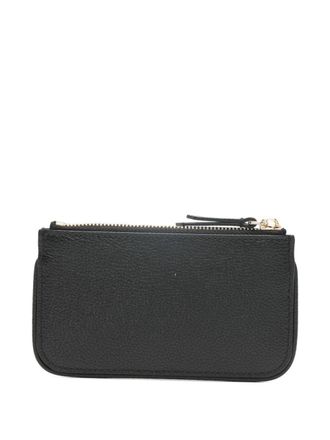 Emporio Armani Leather Card Case - Black